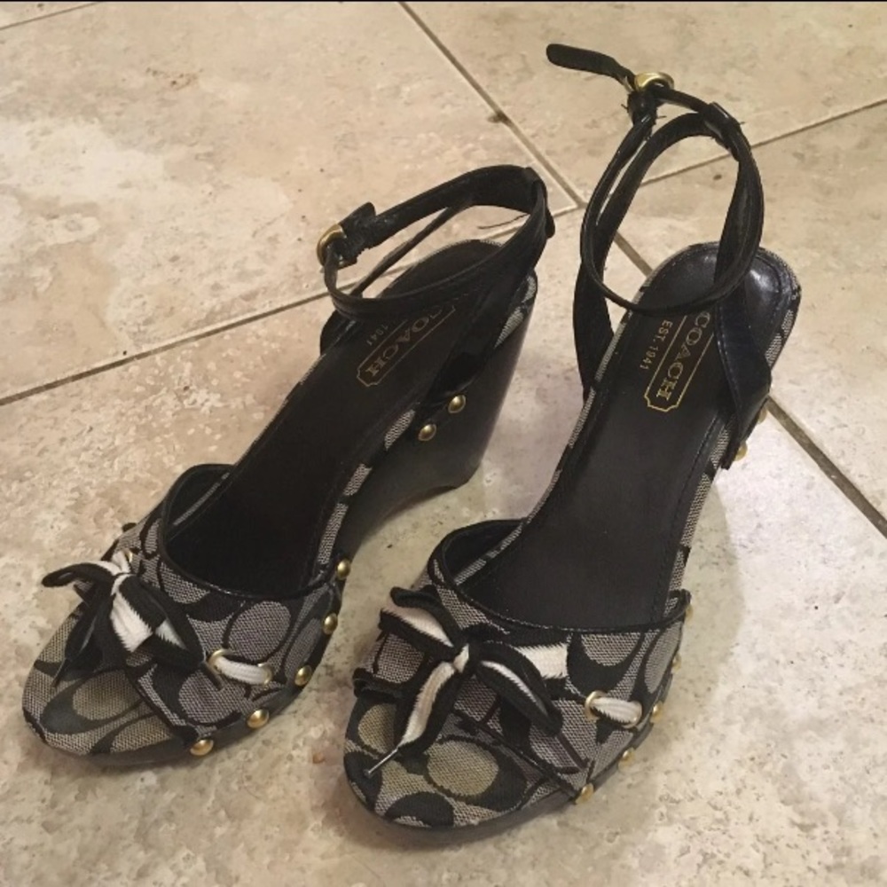 COACH SUMMER WEDGE
